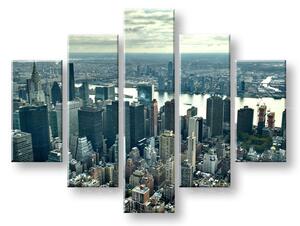 Slike na platnu 5-delne GRADOVI - NEW YORK ME118E50 (moderne)