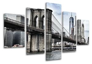 Slike na platnu 5-delne GRADOVI - NEW YORK ME115E50 (moderne)