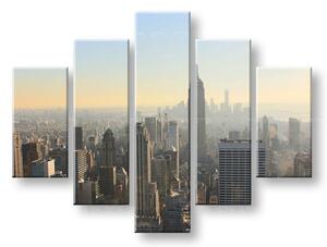 Slike na platnu 5-delne GRADOVI - NEW YORK ME117E50 (moderne)