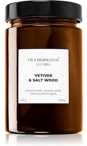 Vila Hermanos Apothecary Vetiver & Salt Wood mirisna svijeća 225 g