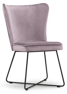 Blagovaonska stolica Velvet Celestine Ljubičasta