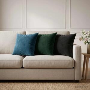 Presvlaka za jastuk 6 pcs HEERLEN Plava 40 x 40 cm Baršun - Plava 40 x 40 cm 6