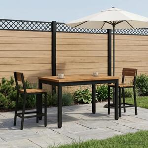Stolić za kavu Prirodna i crna 49 x 68 5 x 36 cm - 50 x 68 5 x 36 cm Prirodna i crna