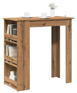 Barski stol sa policom za odlaganje Artisan hrast - Hrast artisan