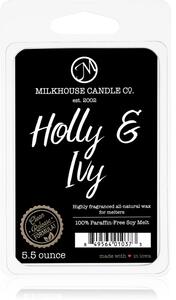 Milkhouse Candle Co. Creamery Holly & Ivy vosak za aroma lampu 155 g