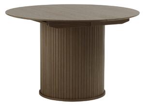 Okrugli proširiv blagovaonski stol ø 120 cm Nola – Unique Furniture