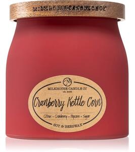 Milkhouse Candle Co. Sentiments Cranberry Kettle Corn mirisna svijeća 454 g