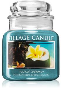 Village Candle Tropical Gateway mirisna svijeća (Glass Lid) 390 g