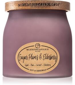 Milkhouse Candle Co. Sentiments Sugar Plums & Elderberry mirisna svijeća 454 g