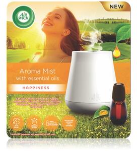 Air Wick Aroma Mist Happiness aroma difuzer s punjenjem + baterija 20 ml