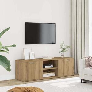 TV ormarić Artisan hrast 120x34x37 cm izrađeno drvo - Hrast artisan