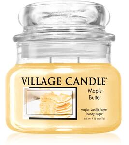 Village Candle Maple Butter mirisna svijeća (Glass Lid) 262 g