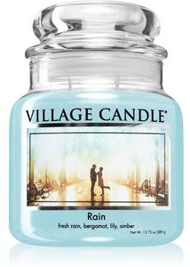 Village Candle Rain mirisna svijeća (Glass Lid) 389 g
