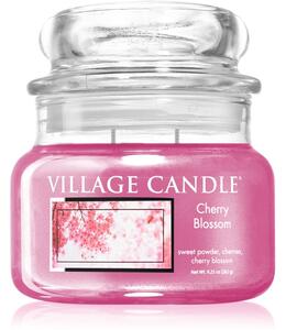Village Candle Cherry Blossom mirisna svijeća (Glass Lid) 262 g