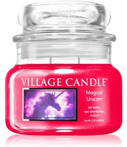 Village Candle Magical Unicorn mirisna svijeća (Glass Lid) 262 g