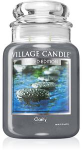 Village Candle Clarity mirisna svijeća (Glass Lid) 602 g