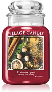 Village Candle Christmas Spice mirisna svijeća (Glass Lid) 602 g
