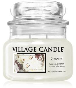 Village Candle Snoconut mirisna svijeća (Glass Lid) 262 g