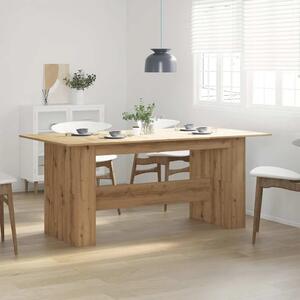 Blagovaonski stol Artisan hrast 180x90x76 cm izrađeno drvo - Hrast artisan