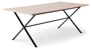 Proširiv blagovaonski stol s dodatnom pločom s pločom stola u dekoru hrasta 100x210 cm Meza – Hammel Furniture