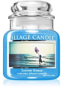 Village Candle Summer Breeze mirisna svijeća (Glass Lid) 389 g
