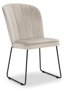 Blagovaonska stolica Velvet Cabri Bež