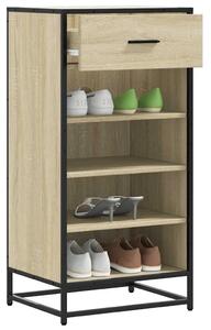 Stalak za cipele sonoma hrast 48x38x97 5 cm konstruirano drvo - Sonoma hrast