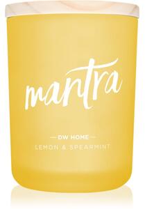 DW Home Mantra Lemon & Spearmint mirisna svijeća 213 g