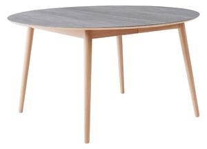 Okrugli proširiv blagovaonski stol s keramičkom daskom ø 135 cm Meza – Hammel Furniture