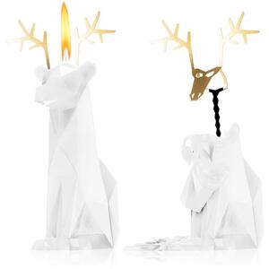 54 Celsius PyroPet DYRI (Reindeer) ukrasna svijeća White 22 cm