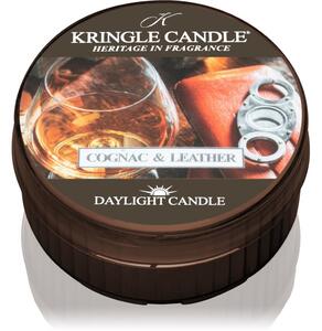 Kringle Candle Brandy & Leather čajna svijeća 42 g