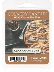 Country Candle Cinnamon Buns vosak za aroma lampu 64 g