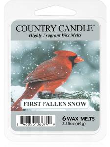 Country Candle First Fallen Snow vosak za aroma lampu 64 g