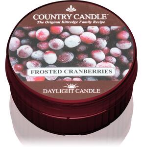 Country Candle Frosted Cranberries čajna svijeća 42 g