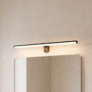 Trio Lighting Lino LED zidna svjetiljka, mat crno/bijela, Crno, kupaonica, Metal