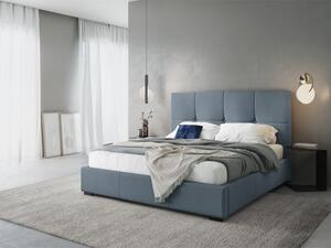 Krevet sa spremnikom Sage - Svjetlo Plava 140x200