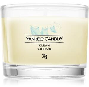 Yankee Candle Clean Cotton mala mirisna svijeća bez staklene posude glass 37 g