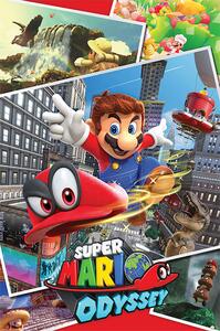 Poster Super Mario Odyssey - Collage