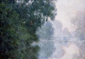 Monet, Claude - Reprodukcija umjetnosti Morning on the Seine, Effect of Mist; Matinee sur la Seine, Effet de Brume, (40 x 26.7 cm)