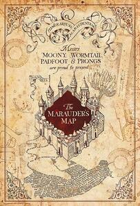 Poster Harry Potter - Marauder's Map, (61 x 91.5 cm)