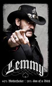 Poster Lemmy - 49% mofo, (61 x 91.5 cm)