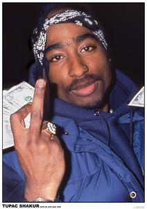 Poster Tupac - Finger, (59.4 x 84.1 cm)