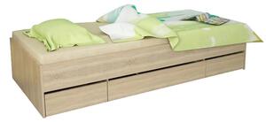 Zondo Jednostruki krevet 90 cm Matari (hrast sonoma) . 794651