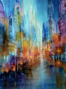 Ilustracija Big city, Annette Schmucker