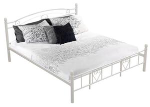 Zondo Bračni krevet 180 cm Birie (S podnicom) (bijela) . 808128