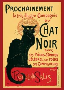 Poster Le Chat noir - steinlein, (61 x 91.5 cm)