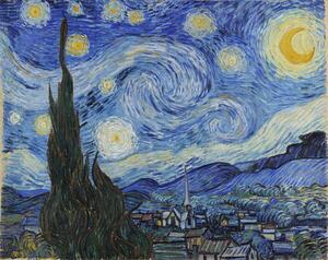 Vincent van Gogh - Reprodukcija umjetnosti Vincent van Gogh - Zvjezdana noć, (40 x 30 cm)