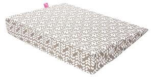MOTHERHOOD - Klinasti jastuk 60x45 cm, 0-6 mj. smeđa