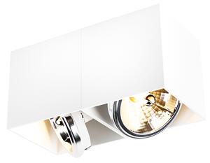 Dizajn spot bijeli pravokutni 2-svjetlo - Box