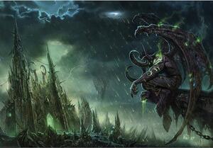 Poster World of Warcraft - Illidan Stormrage, (91.5 x 61 cm)